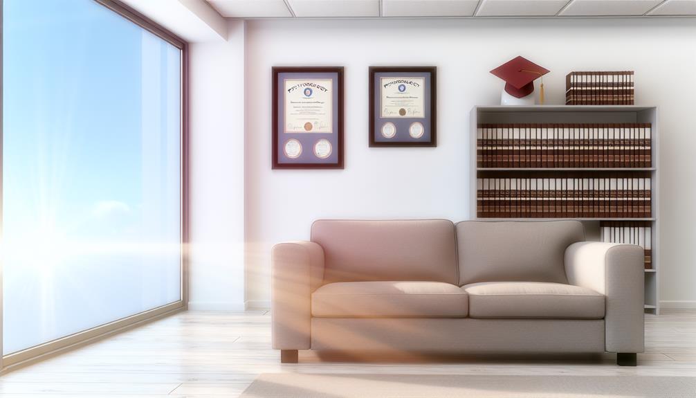 assess counselor credentials thoroughly