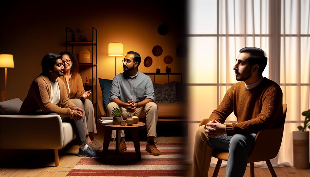 therapy types comparison analysis